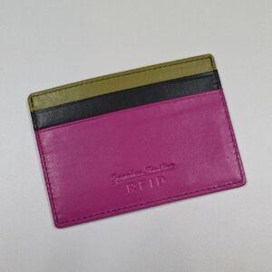 Genuine Leather RFID Card Holder - Minimalist